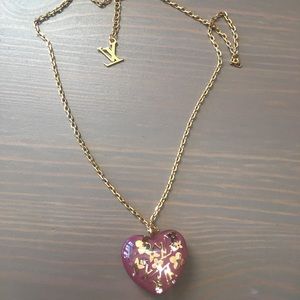 Louis Vuitton Heart Necklace