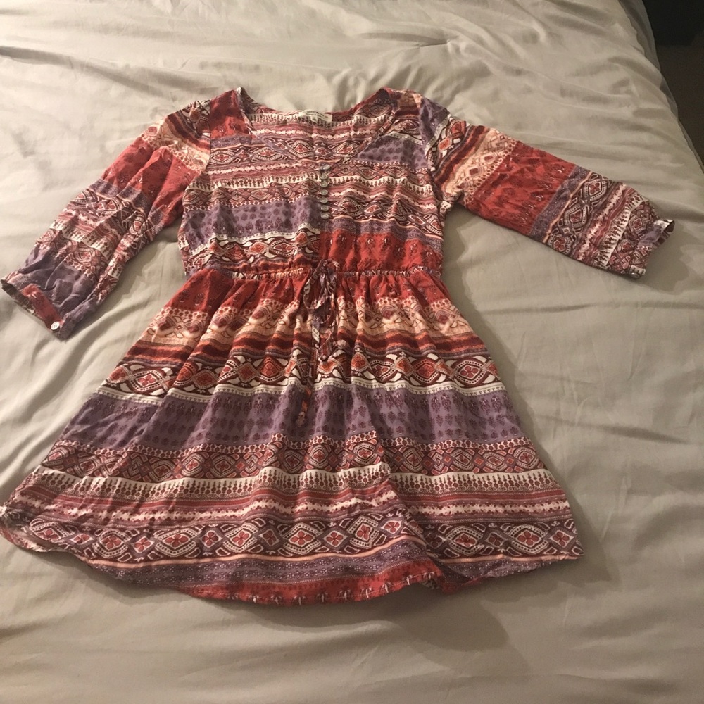 Multicolored Tunic Dress