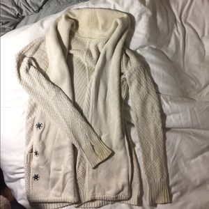 Lululemon Cream Cardigan