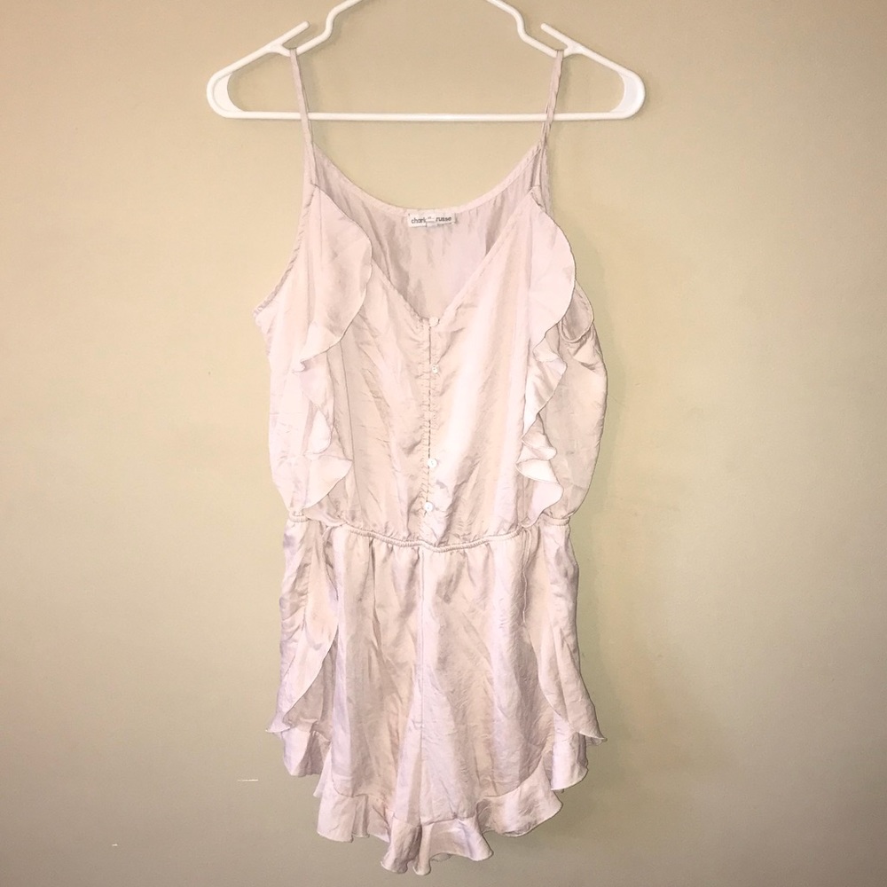 Charlotte Russe Soft Pink Romper