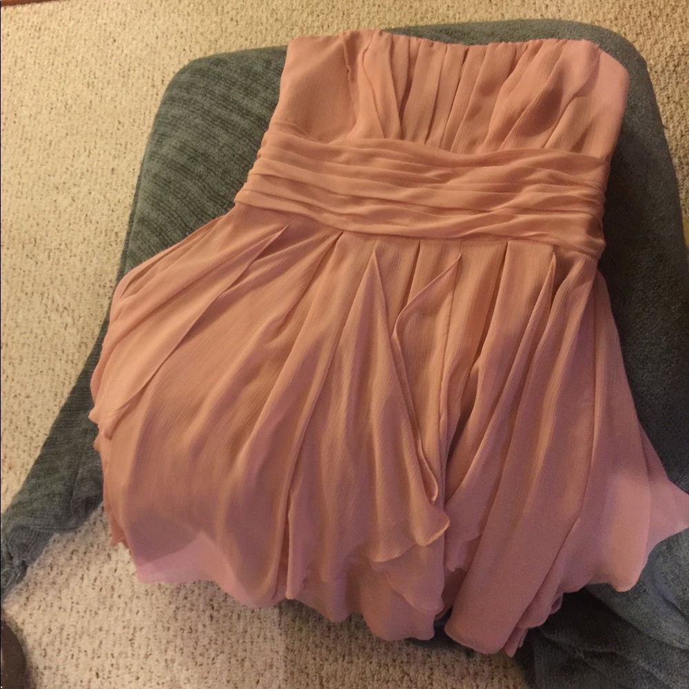 Pink cocktail party dress