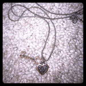 Key with my heart necklace