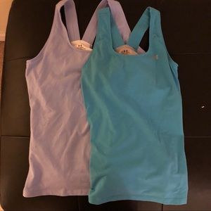 Two Under Armour tanks