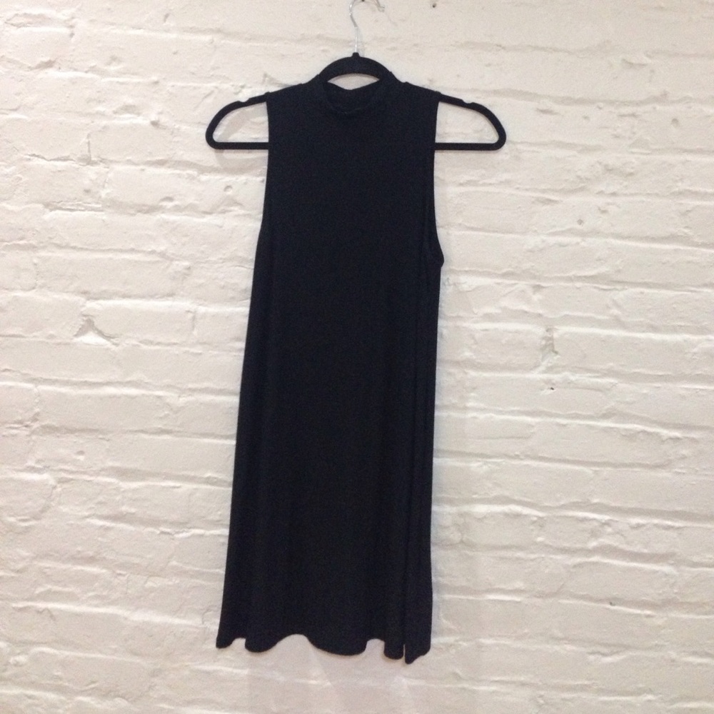 Topshop Mock Turtleneck Swing Dress 2