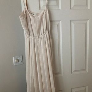 Forever 21 cream maxi dress