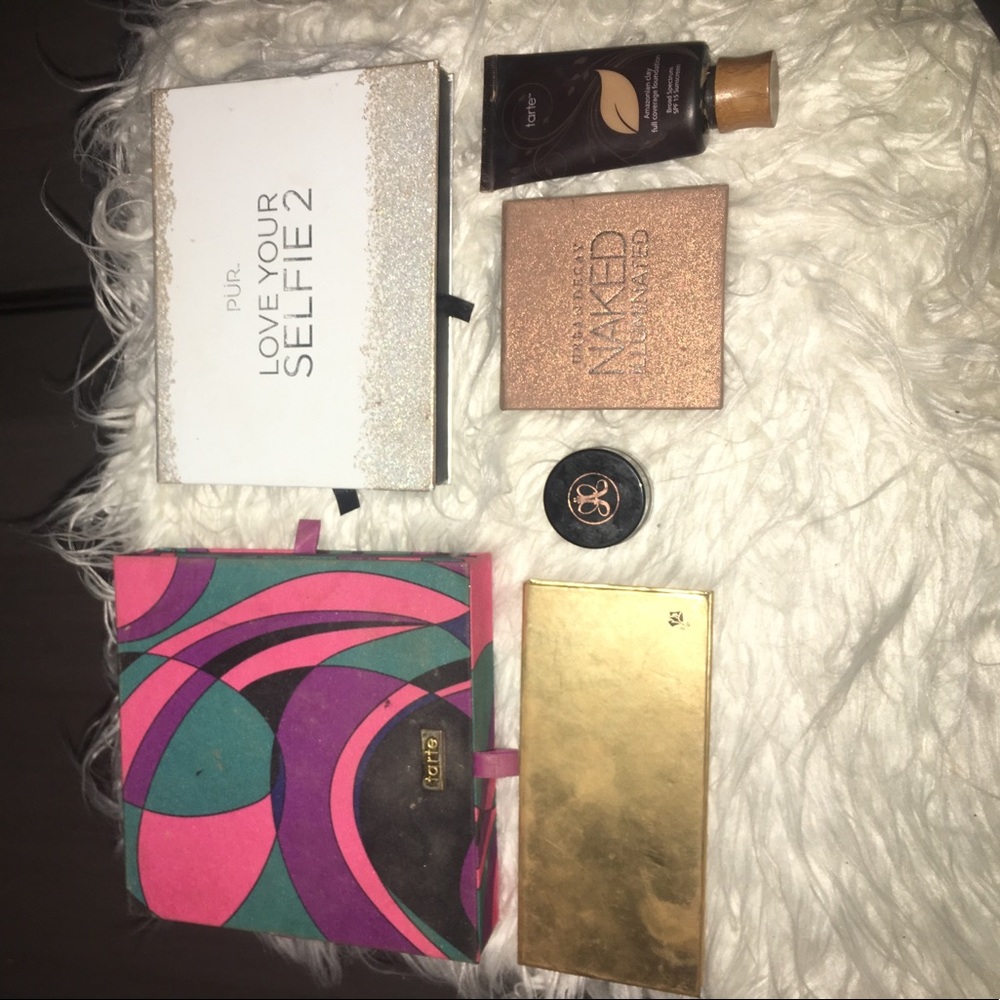 Tarte, Urban Decay, Anastasia Beverly Hills, PUR