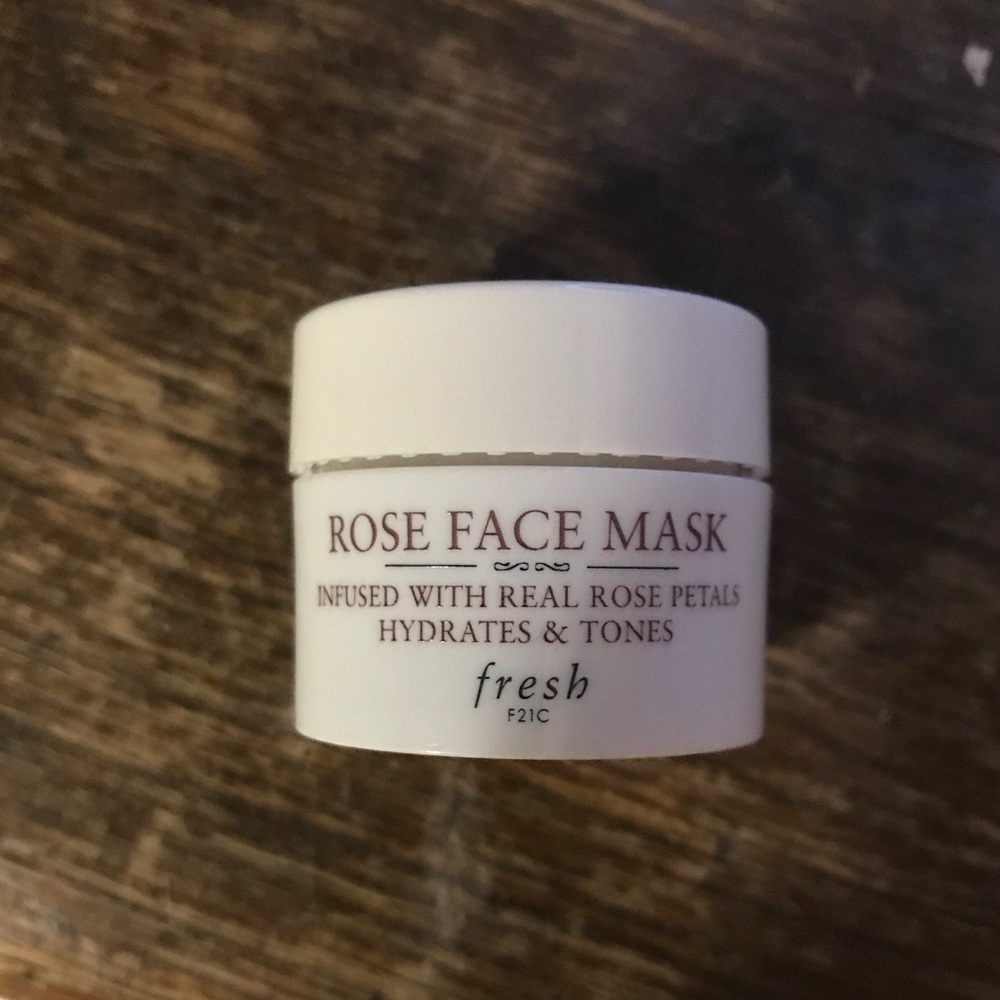 NEW Fresh Rose Face Mask sample 0.5 oz 15ml