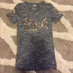 Pink Victoria’s Secret Sequin Top