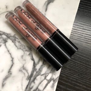 New NYX Lip lingerie liquid lipsticks lot bundle