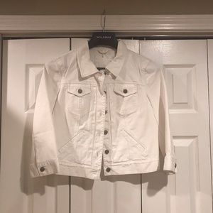 Ann Taylor Loft Crop Jean Jacket