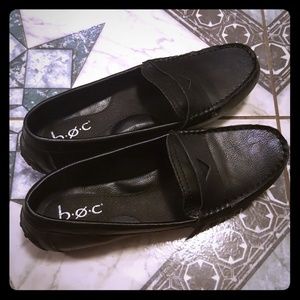 Boc black loafers