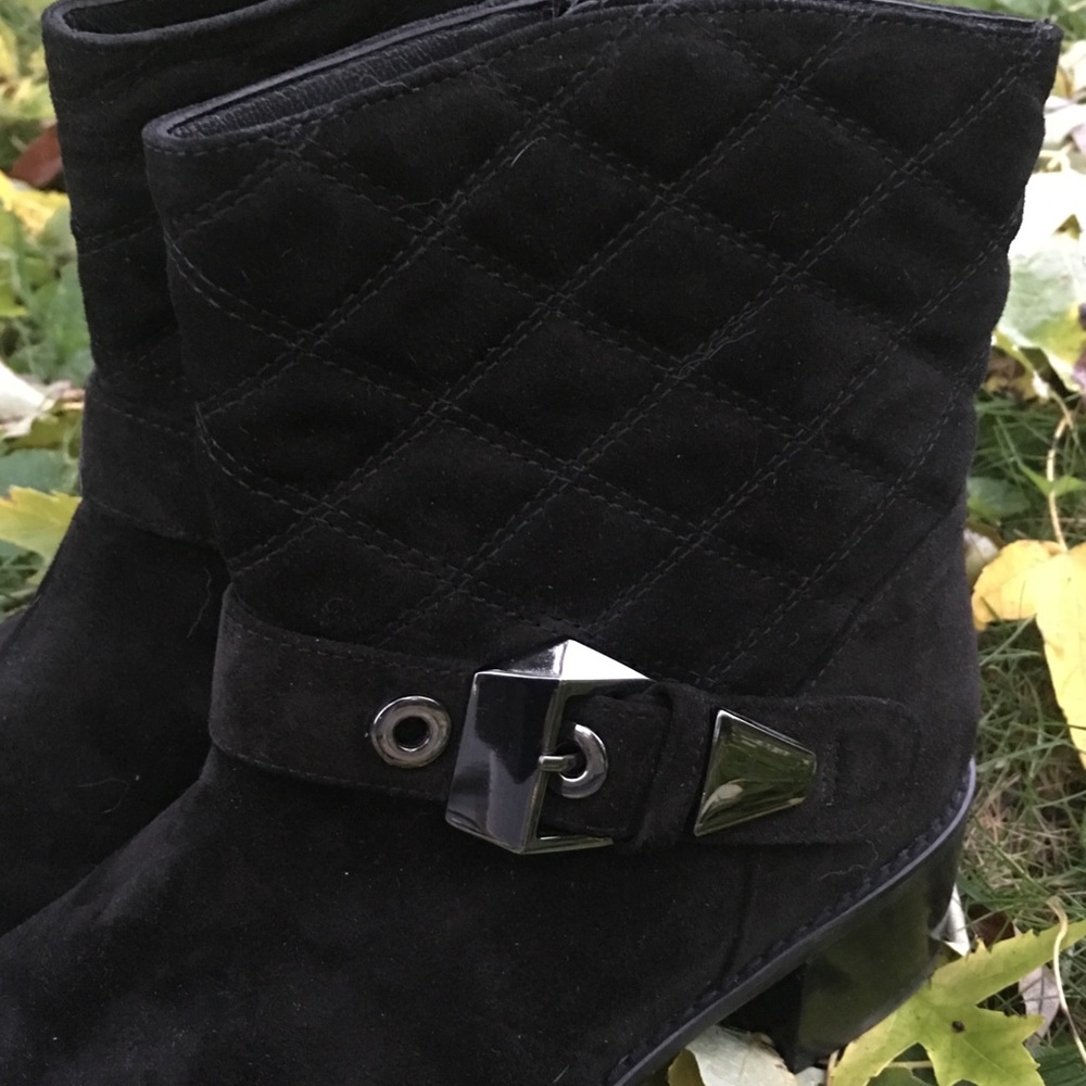 Stuart Weitzman Quilton suede leather quilted - Picture 3 of 7