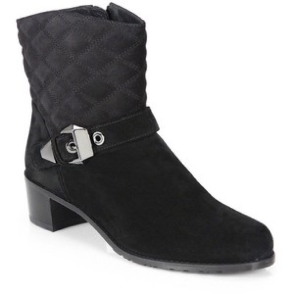 Stuart Weitzman Shoes - Stuart Weitzman Quilton suede leather quilted