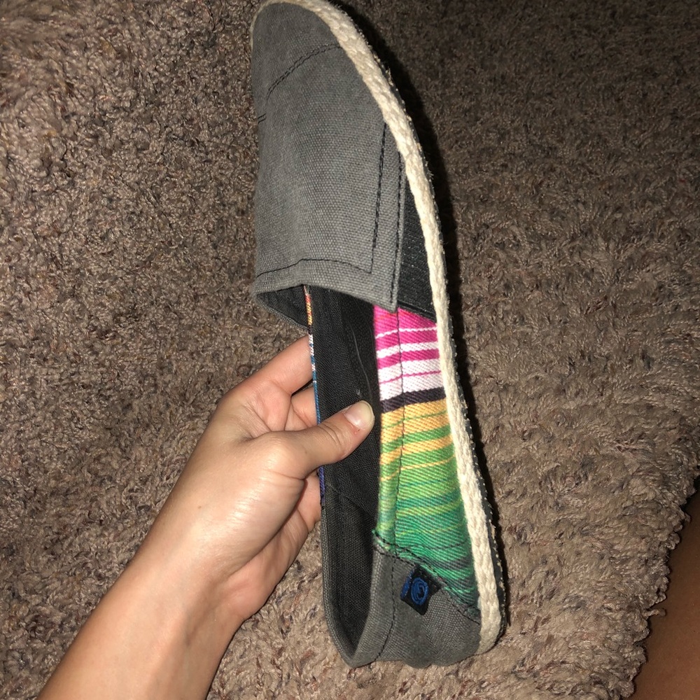 Grey flats