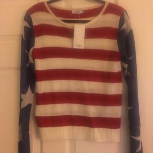 Brand New Tobi American Flag Sweater