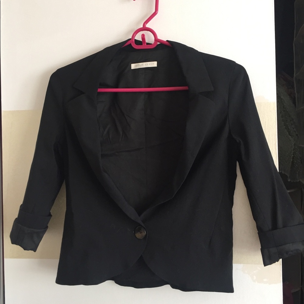 ✨SALE! Paper Crown Black Blazer