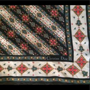 Christian Dior Silk Scarf