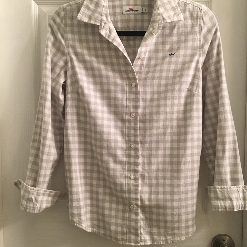 Flannel Gingham Vineyard Vines Shirt