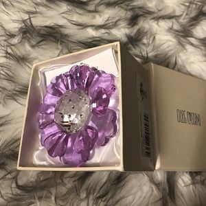 Oleg Cassini bloom lavender desk charm