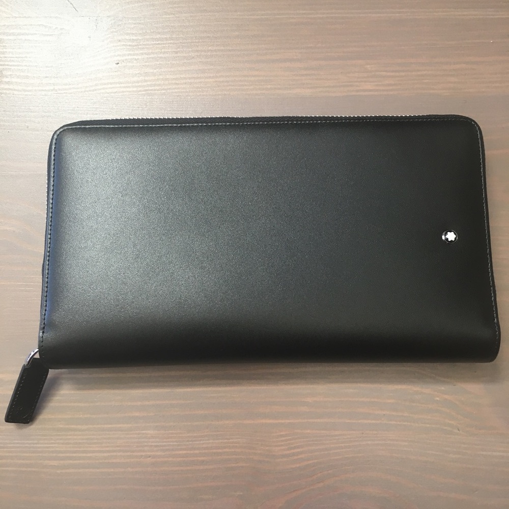 Montblanc Leather Travel Wallet