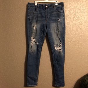American Eagle hi-rise jegging