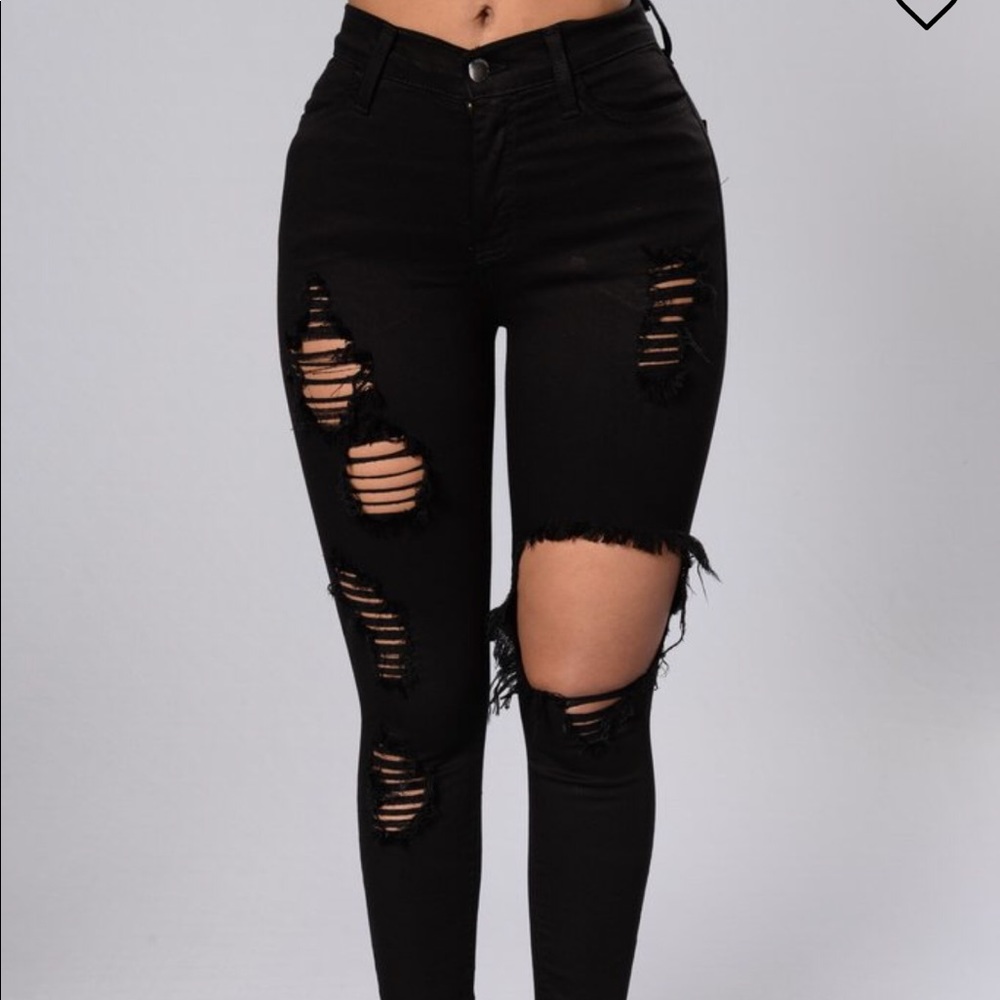 NWT fashion nova glistening jeans