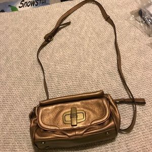 Bronze b makowsky crossbody