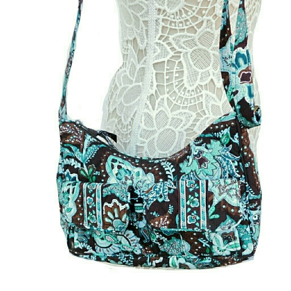 Vera Bradley Handbags - 💕NWT💕VERA BRADLEY JAVA BLUE QUILTED CROSSBODY
