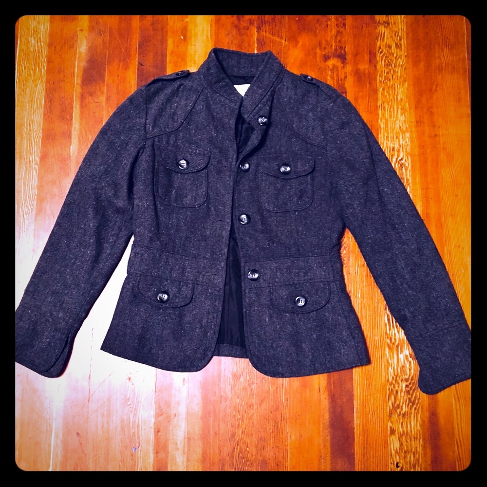 Edgy, Twill, Military style Jacket ⭐️
