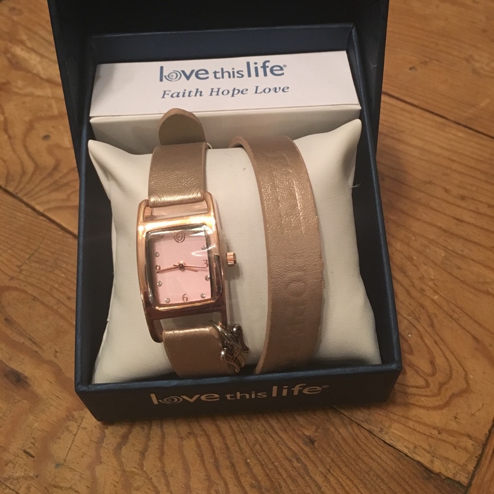 Watch pink and rose gold