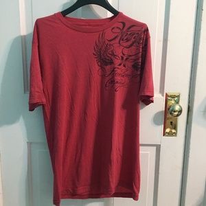 Red Hurley T-shirt Mens
