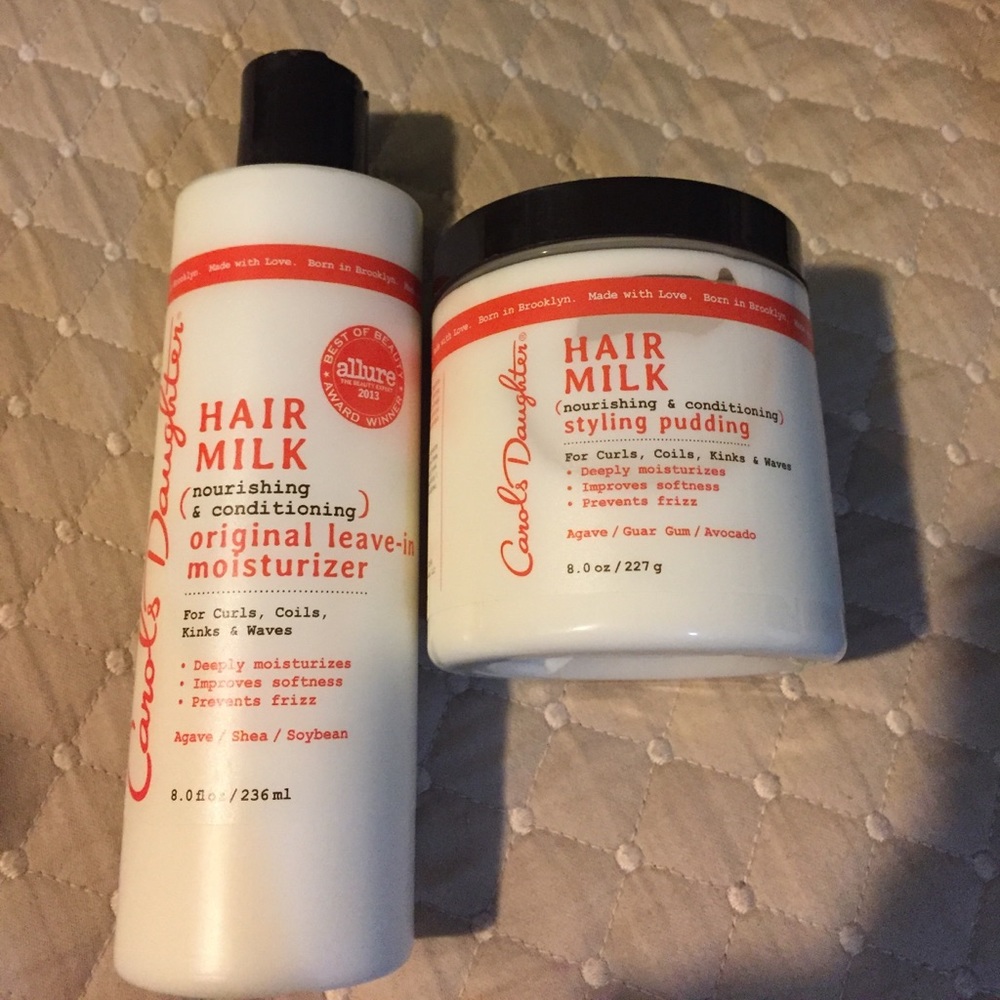 Carols Daughter Hair milk and leave in moisturizer