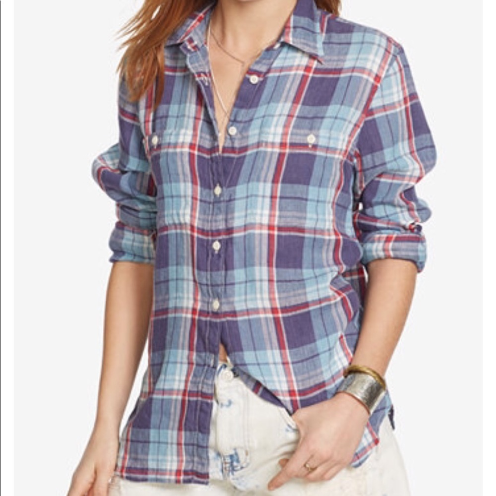 • Denim & Supply • Ralph Lauren Plaid Shirt XS