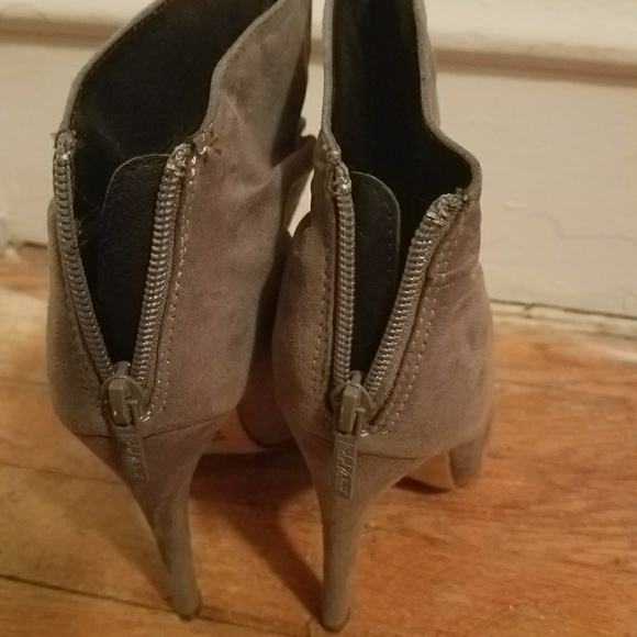 Gray Ankle Boots - Picture 5 of 6