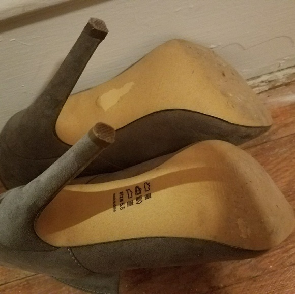 Gray Ankle Boots - Picture 6 of 6