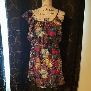 Juniors tropical dress