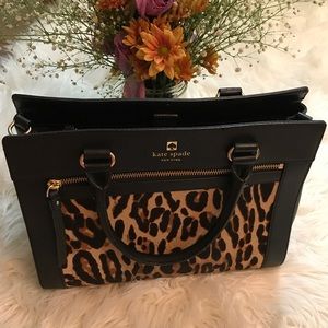 Kate spade leopard print purse