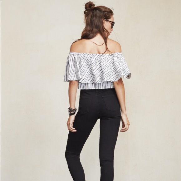 REFORMATION Roxton Crop Top - Picture 6 of 6