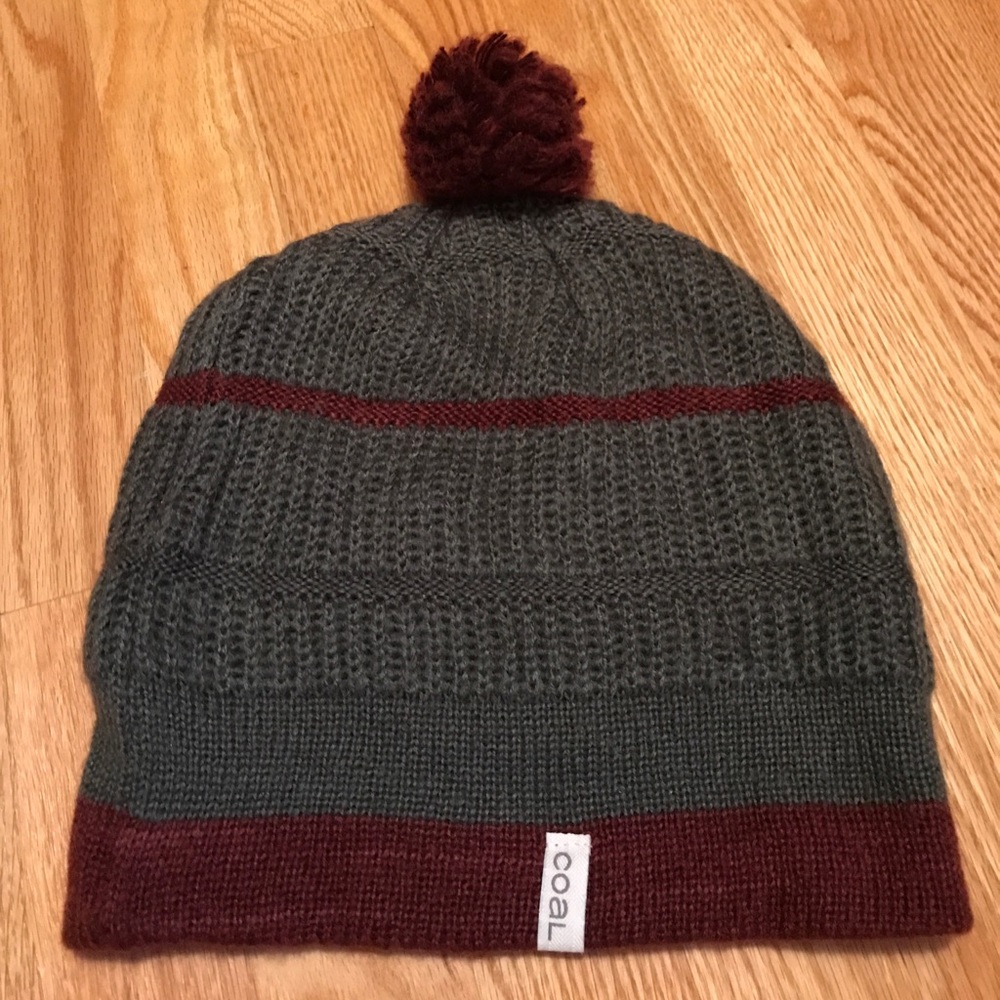 Coal Pom Hat