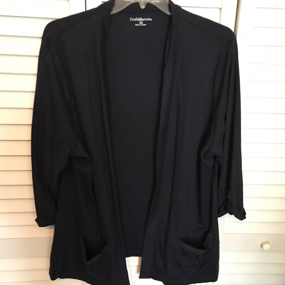 Croft & Barrow, Dark blue  sweater