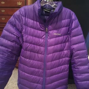 Marmot Electric Blue Puffer Jacket