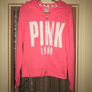 PINK Victoria's Secret Zip-Up Hoodie