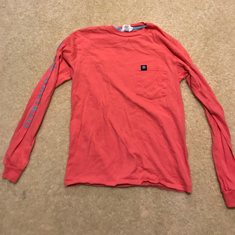 Simply southern coral long sleeve