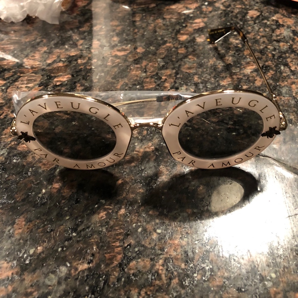 New exclusive Marble face Gucci Sunglasses #Real