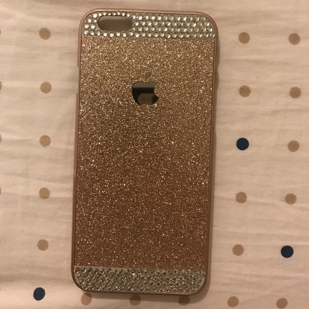 Gold-glittery iPhone 6/6s Case