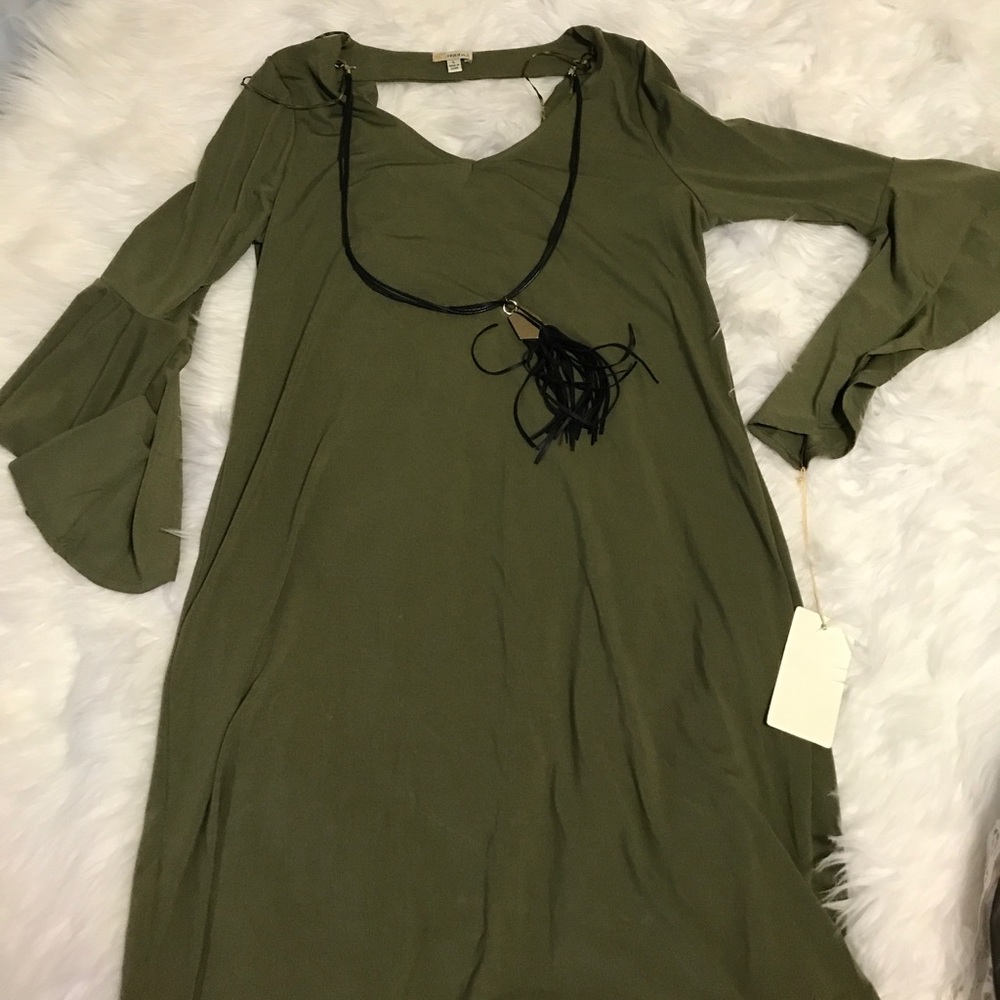 Boho Bell sleeve dress