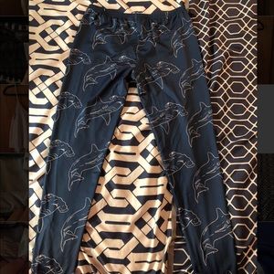 Shark leggings