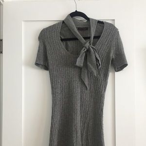 Betsey Johnson Grey Sweater Dress