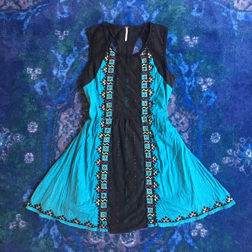 Free People Jewel Toned Dress