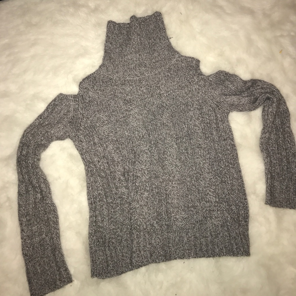 Xhilaration cut out shoulder sweater